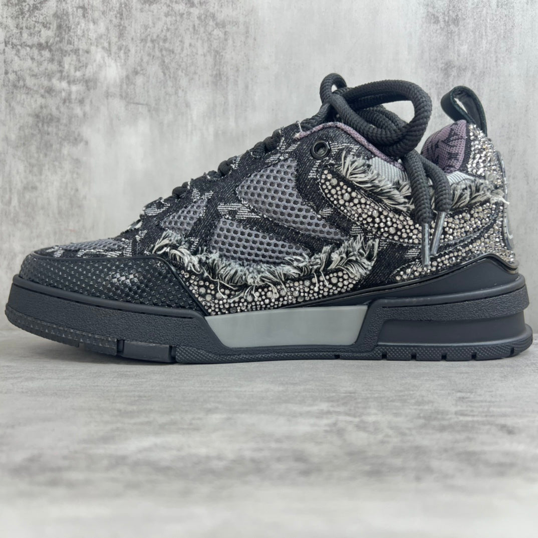 Skate-Sneaker Schwarz &amp; Weiß