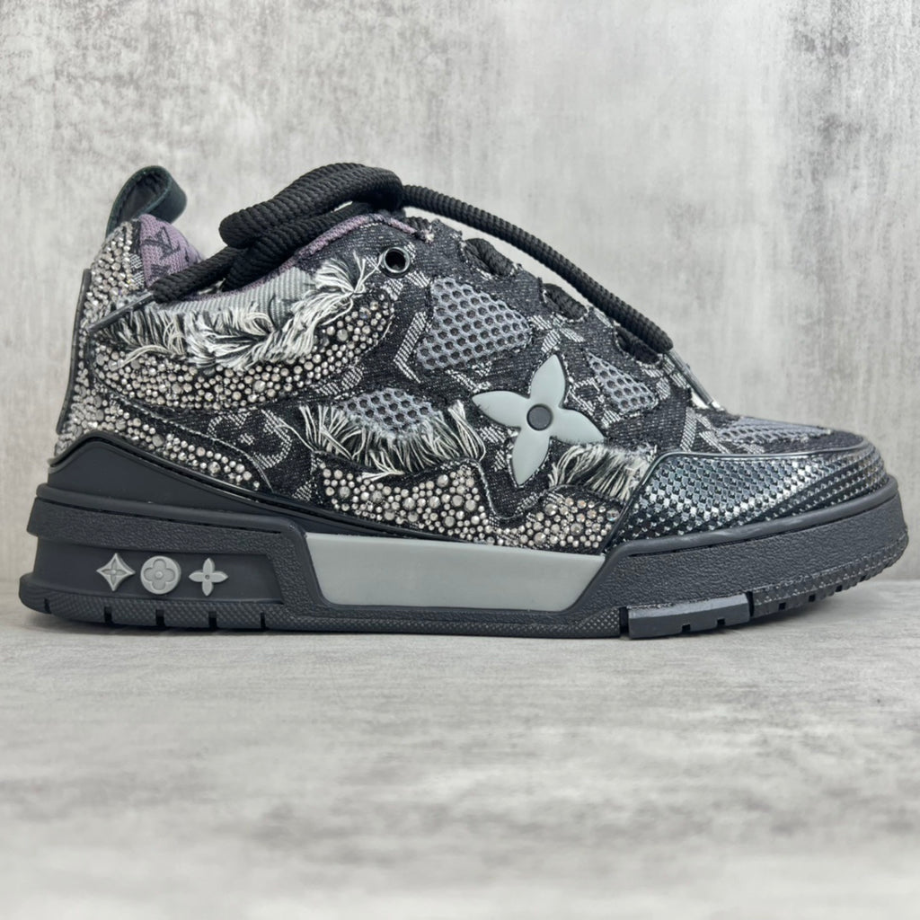 Skate-Sneaker Schwarz &amp; Weiß