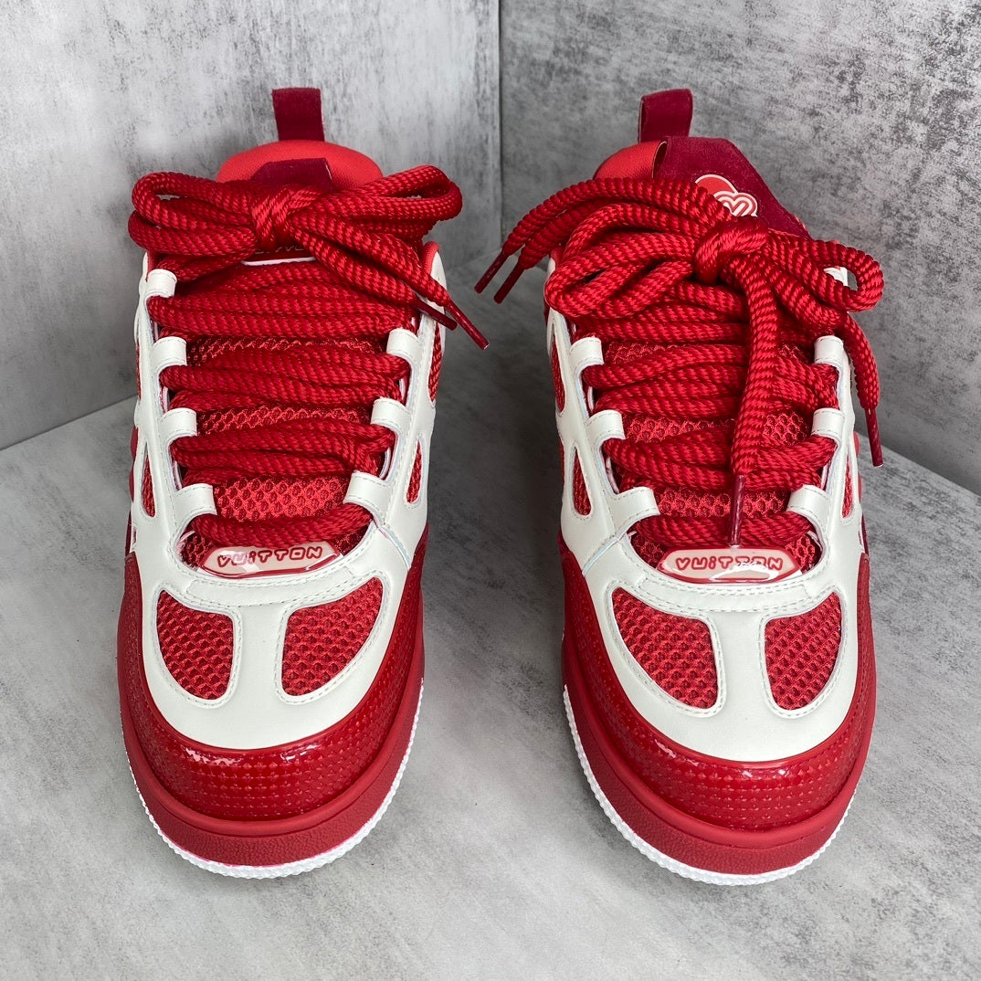 Skate Sneaker White Premium