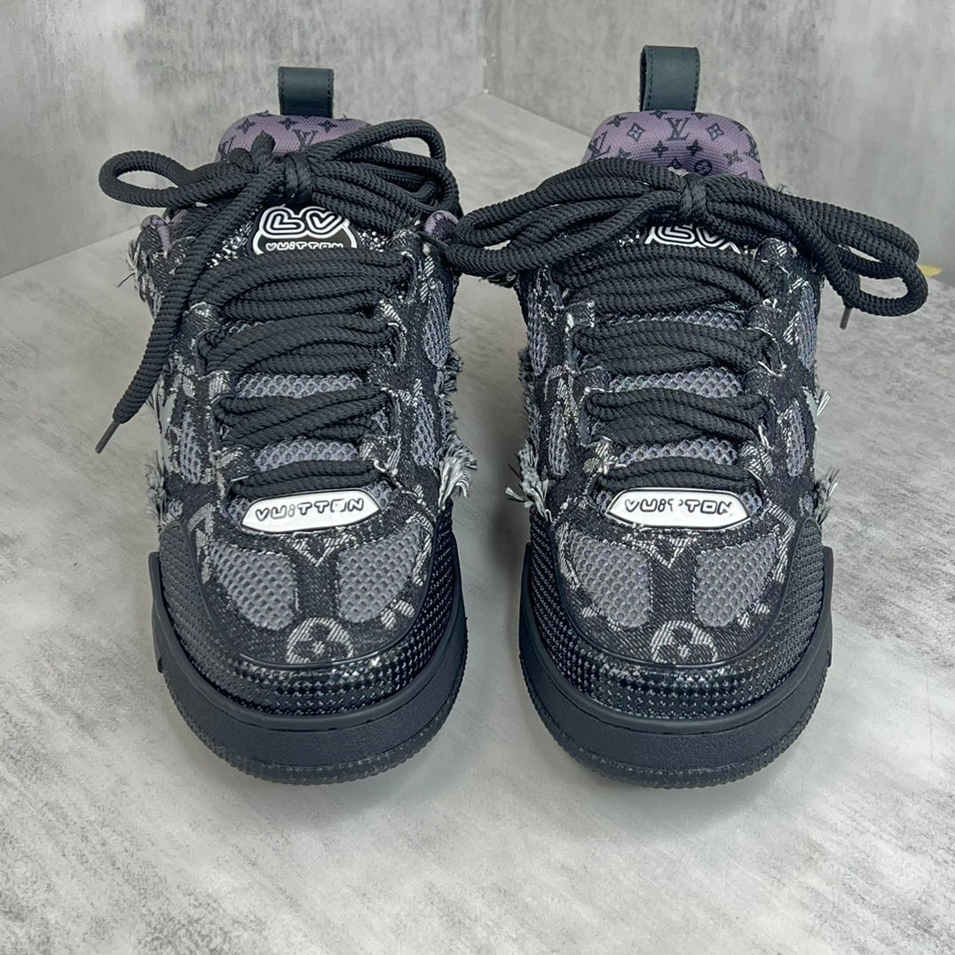 Skate-Sneaker Schwarz &amp; Weiß